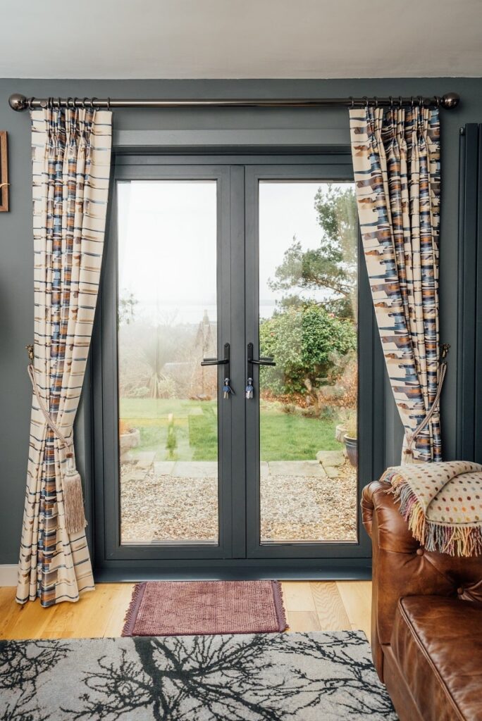 Anthracite Grey Aluminium French Doors