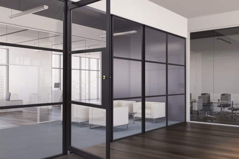 Internal Aluminium Pivot Door
