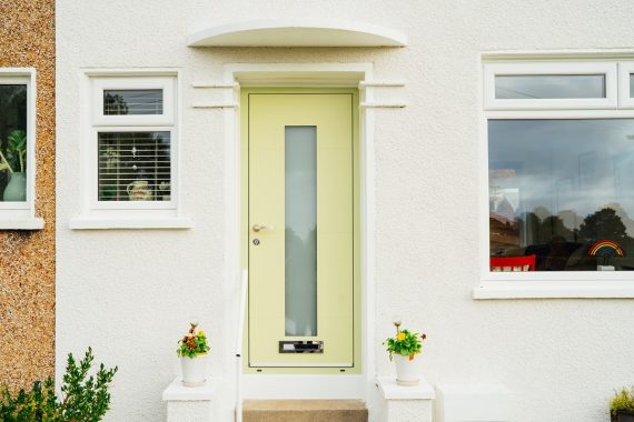 Aluminium Designer Door in Chedworth Green