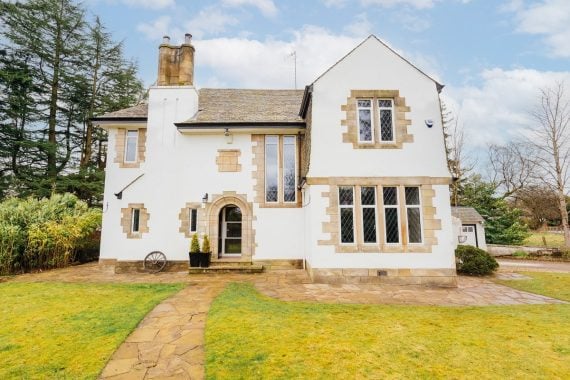 Property with Sensations Frost White Aluminium Windows